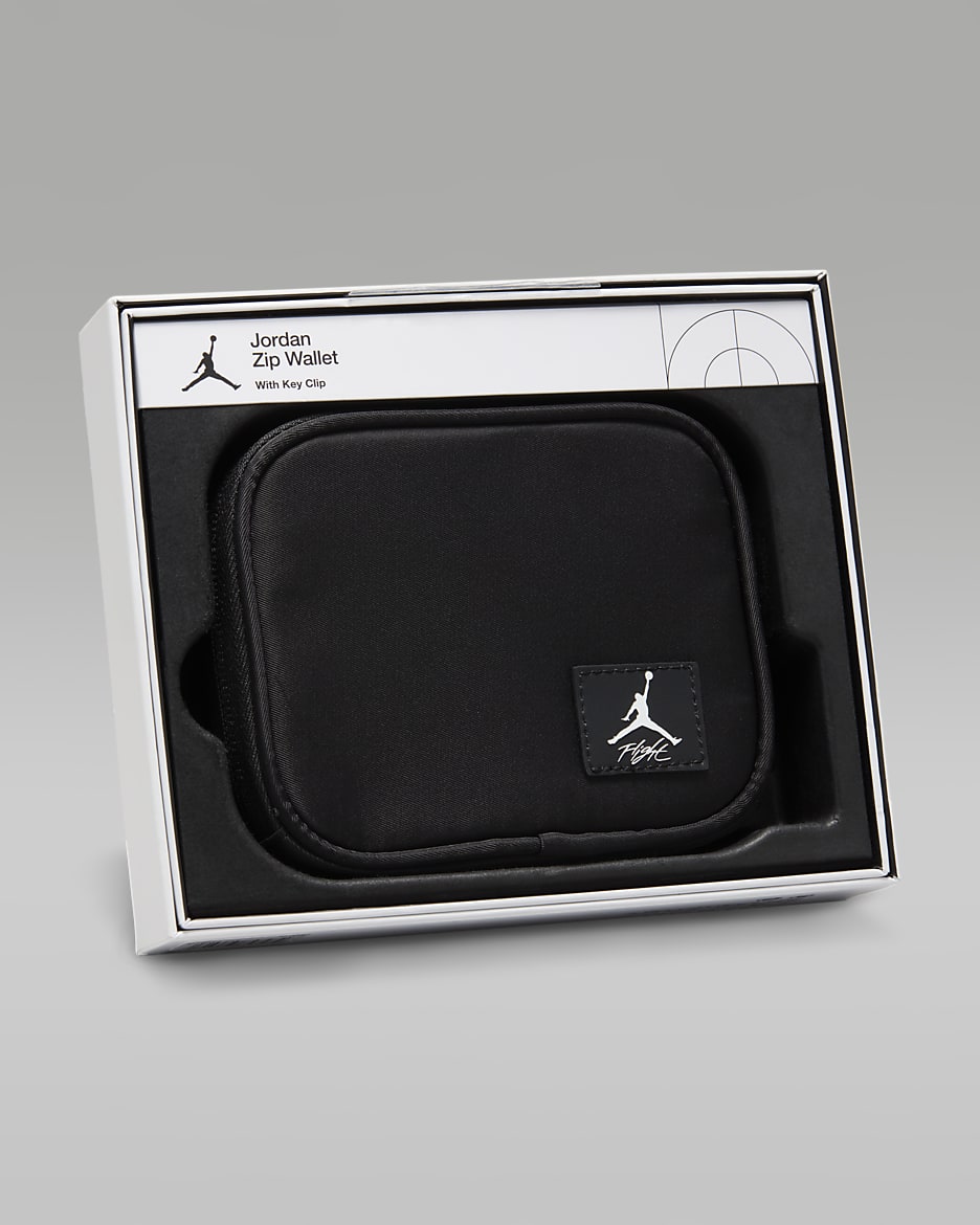 Billetera con cierre Flight para hombre Jordan